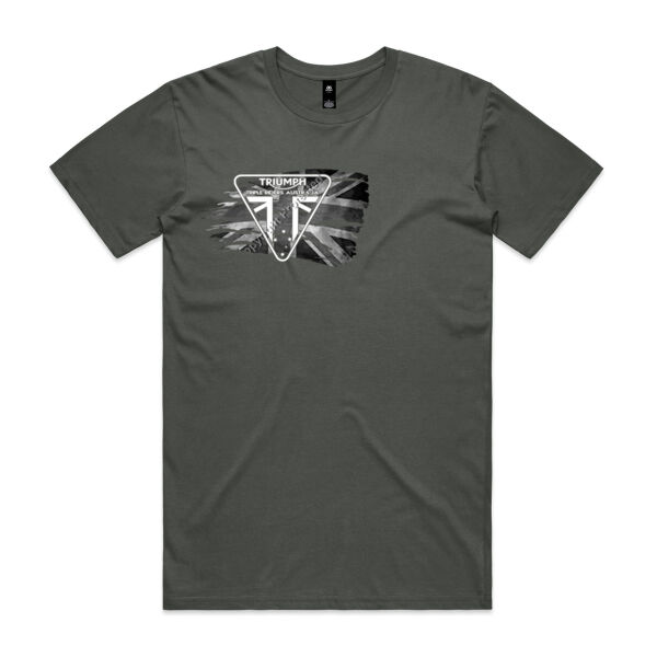 Triumph Triple Riders Australia Union Jack Tee Thumbnail