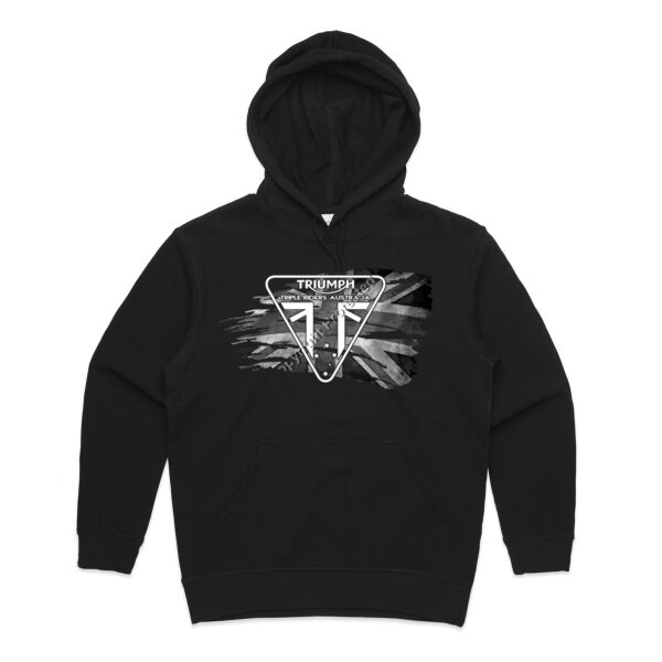 Triumph Triple Riders Australia Hoodie Womens Thumbnail