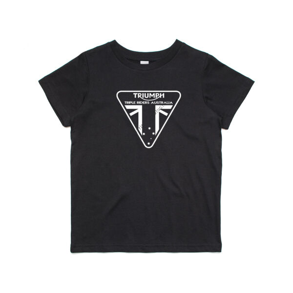 Triumph Triple Riders Australia Kids Tshirt Thumbnail