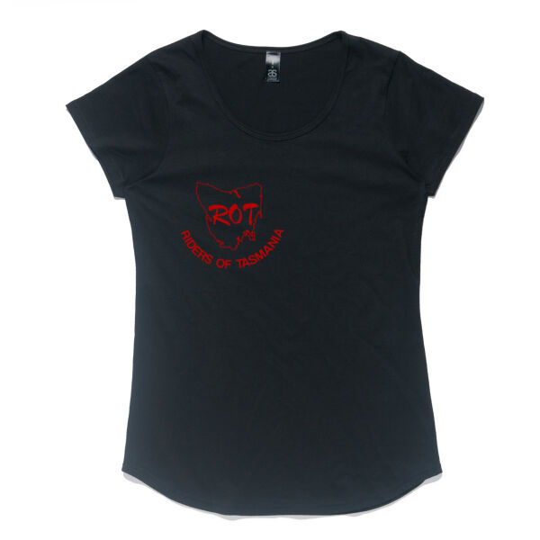 Riders of Tasmania ROT Ladies T-shirt Thumbnail