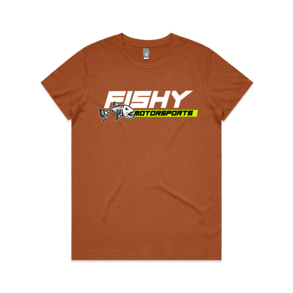 Fishy Motorsport Womens Crew Neck T-Shirt Thumbnail
