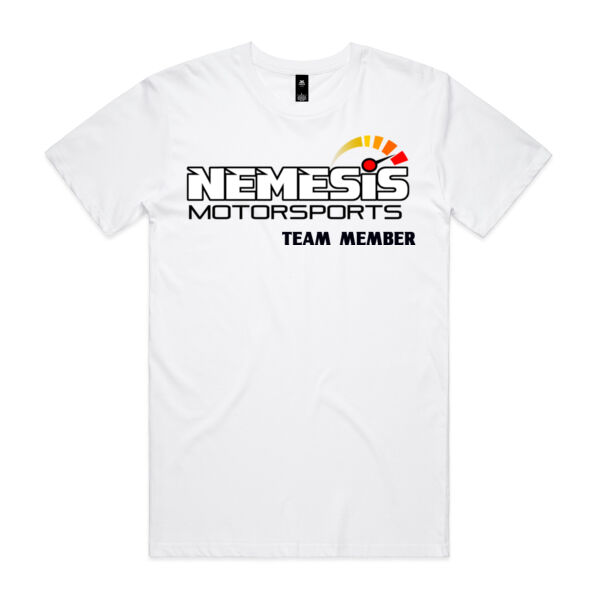Nemesis Motorsport T-Shirt ( White Logo ) Thumbnail